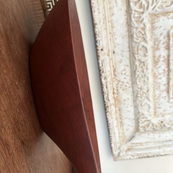 MCM Laur Jensen Denmark Danish teak sculptured bowl dish - Picture 8 of 13